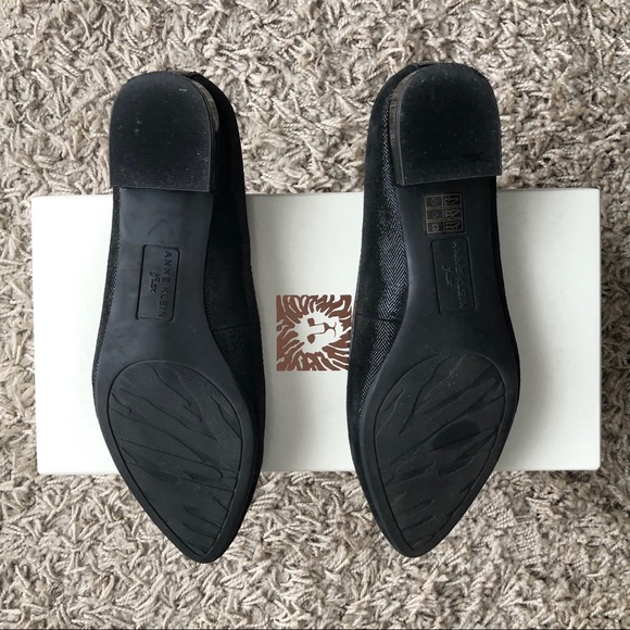 Anne Klein Leather Dress Flats - Picture 7 of 8